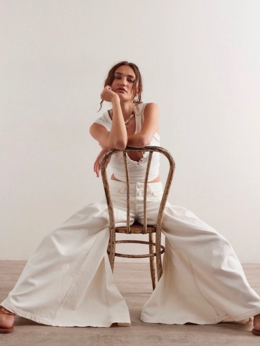 Free People Pandora Wide Leg - Picture 3 of 7
